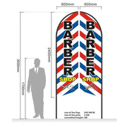 dealonline.co.nz dealonline.co.nz BARBER 3.4M SET - Pre-print Double Sided Feather Banner Flag Business Commersial 3.4M SET BARBER 3.4M SET - Pre-print Double Sided Feather Banner Flag Business Commersial 3.4M SET