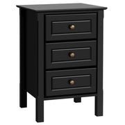 3-drawer Bedside Table End Table Nightstand by Yaheetech