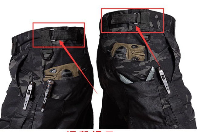 Men's Tactical Military Cargo Shorts With Multiple Pockets For Outdoor Hiking