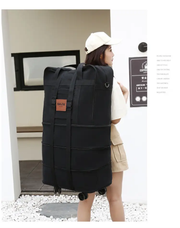 158L Expandable Luggage Bag – Foldable Rolling Travel Bag XCMF1183 by ECOTREK