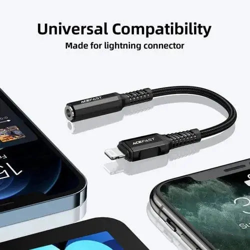 BroDeals Aux Cables Premium Lightning Aux Jack / Cable (Apple MFI Certified) Premium Lightning Aux Jack / Cable (Apple MFI Certified)