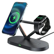 45W Premium 3 in 1 Wireless Charging Station by BroDeals