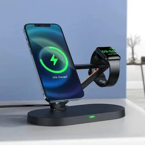 45W Premium 3 in 1 Wireless Charging Station by BroDeals