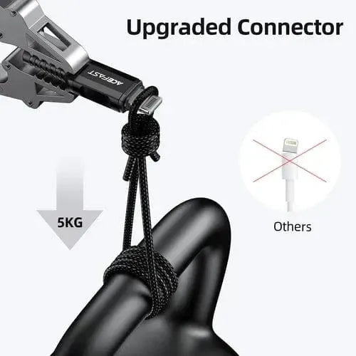 Super Durable Premium Data Cable(Apple MFI Certified) by BroDeals