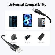 Super Durable Premium Data Cable(Apple MFI Certified) by BroDeals