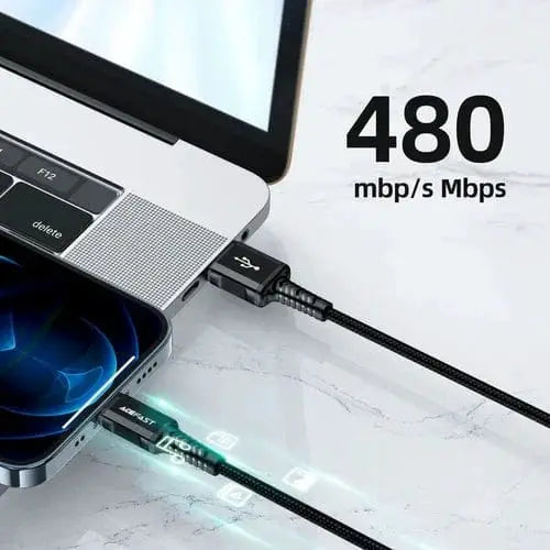 Super Durable Premium Data Cable(Apple MFI Certified) by BroDeals