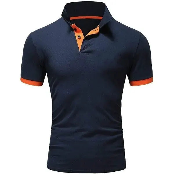Men's Casual Cotton Polo Shirt - Slim Fit Short Sleeve Polo for Meetings and Events | Plus Size Available by Mead's Supply & Equipment Outfitters limited