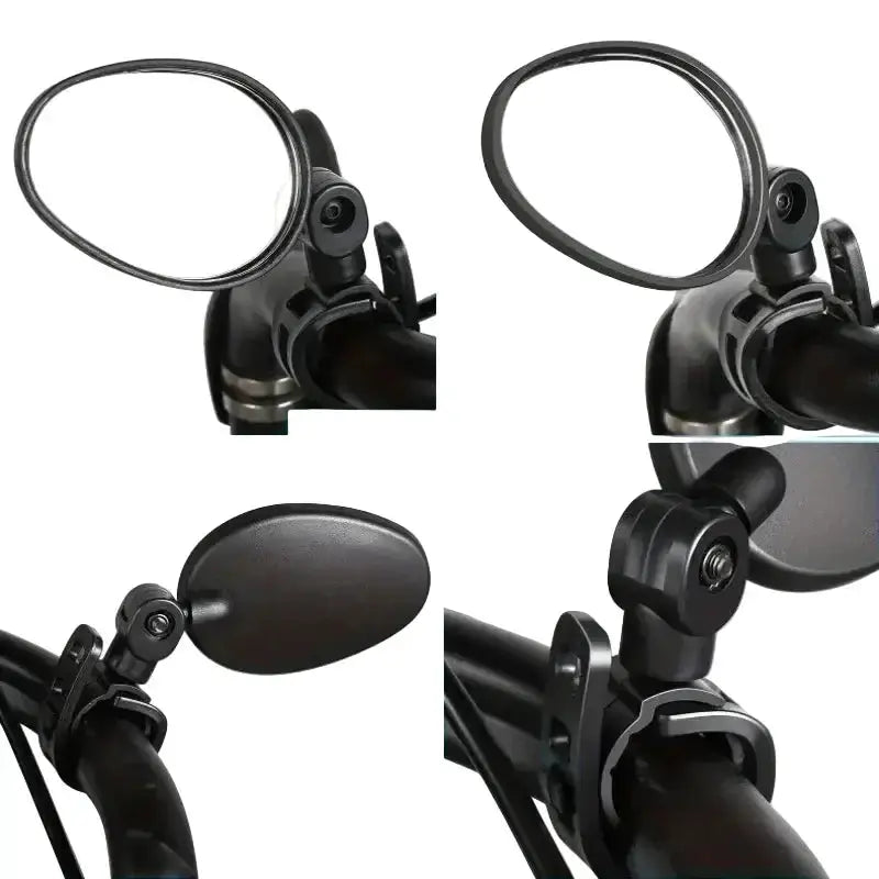 Acrylic Convex Bicycle Handlebar Mirrors (1pc or 2pcs) by Habicare