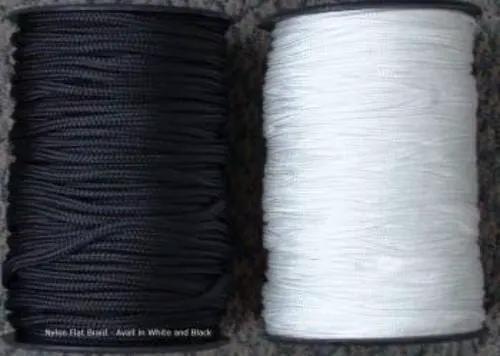 Action Outdoors Braided Nylon Ropes Nylon Flat Braided Twine 1mm to 4.5mm Nylon Flat Braided Twine 1mm to 4.5mm | Action Outdoors NZ