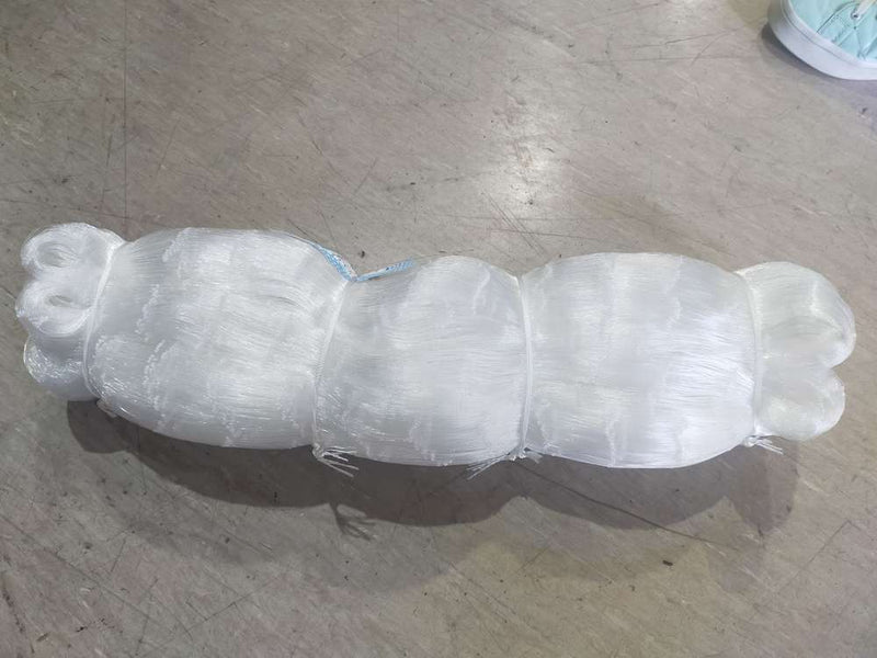 Unslung Mesh 114mm x 25md rolled up for legal netting use in New Zealand, top choice for fishers.