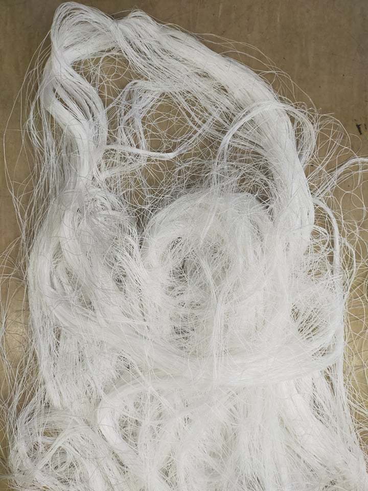 Action Fishing Nets Flounder Mesh Unslung Netting 5 Inch 4ply Flounder Cotton Mesh 30md x 1000M