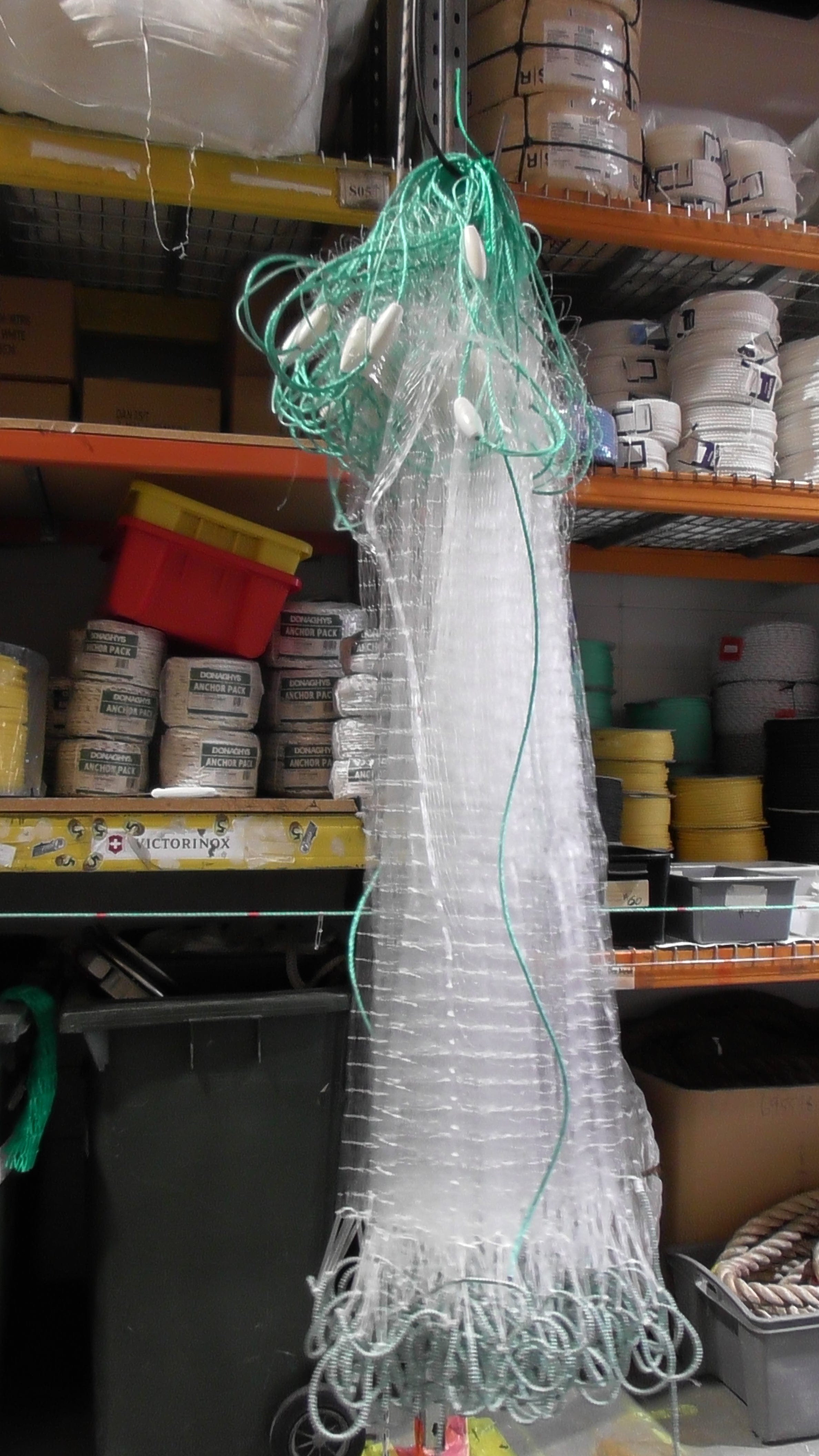 Action Fishing Nets Heavy Duty Pacific Island Mesh 3-00 inch 30m 40m 60m 100m 0.50mm x 20md