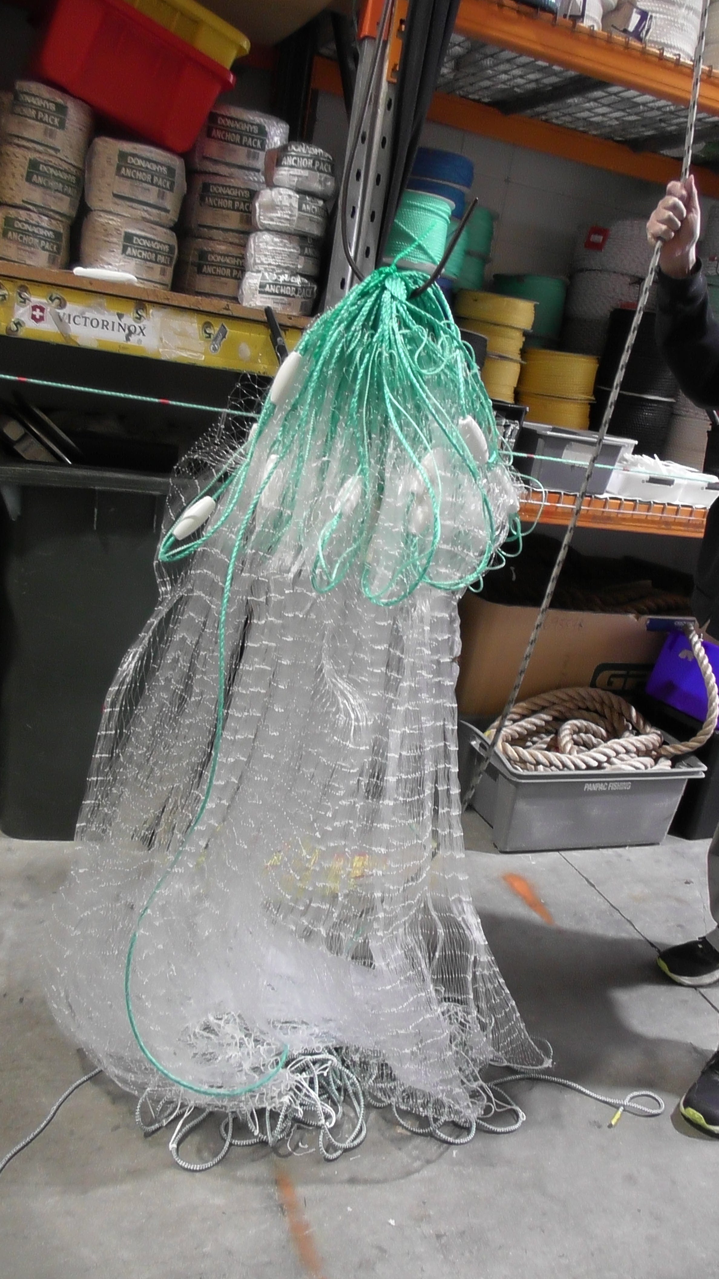 Action Fishing Nets Heavy Duty Pacific Island Mesh 3-00 inch 30m 40m 60m 100m 0.50mm x 20md