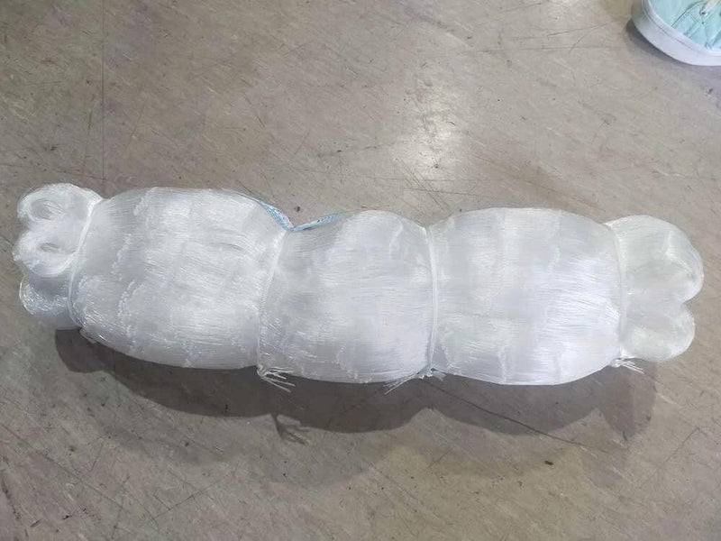 AFM-11  3 1/2 Inch = 90mm 30md Mullet Unslung Mesh 120m bundled and coiled for fishing use