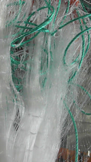 Mullet Nets Mono 20m 30m 40m 50m 60m 100m 90mm & 100mm close-up showing mesh and ropes.
