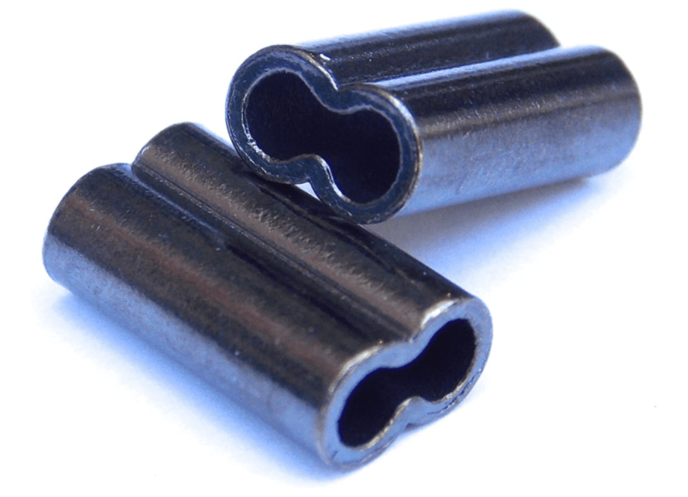 Action Outdoors Copper Crimps Copper .8mm 1mm 1.3mm 1.6mm 1.9mm 2.2mm x 100pc