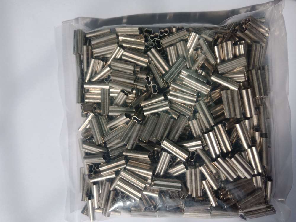 2.1mm Copper Crimps X 500 Pack - Action Outdoors Kiwi