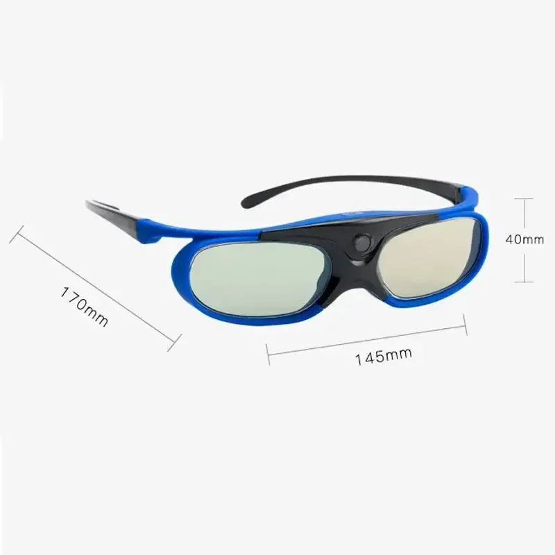 Active Shutter 3D Glasses (96–144Hz) for Projectors by Habicare