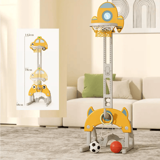 dealonline.co.nz dealonline.co.nz 142CM Kids Basketball Hoop Stand Height Adjustable Water Base - Yellow 142CM Kids Basketball Hoop Stand Height Adjustable Water Base - Yellow