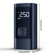 Portable Car Tyre Inflator Cordless Digital Air Compressor Rechargeable Air Pump by salelink.co.nz