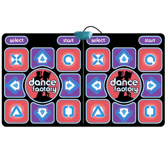 Double Dancing Mat Sports Fitness Games by salelink.co.nz