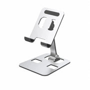 techplus Adjustable Aluminum Tablet & Phone Stand | Foldable Desktop Holder for Smartphones, iPad & Tablets Adjustable Aluminum Tablet & Phone Stand | Foldable Desktop Holder for Smartphones, iPad & Tablets