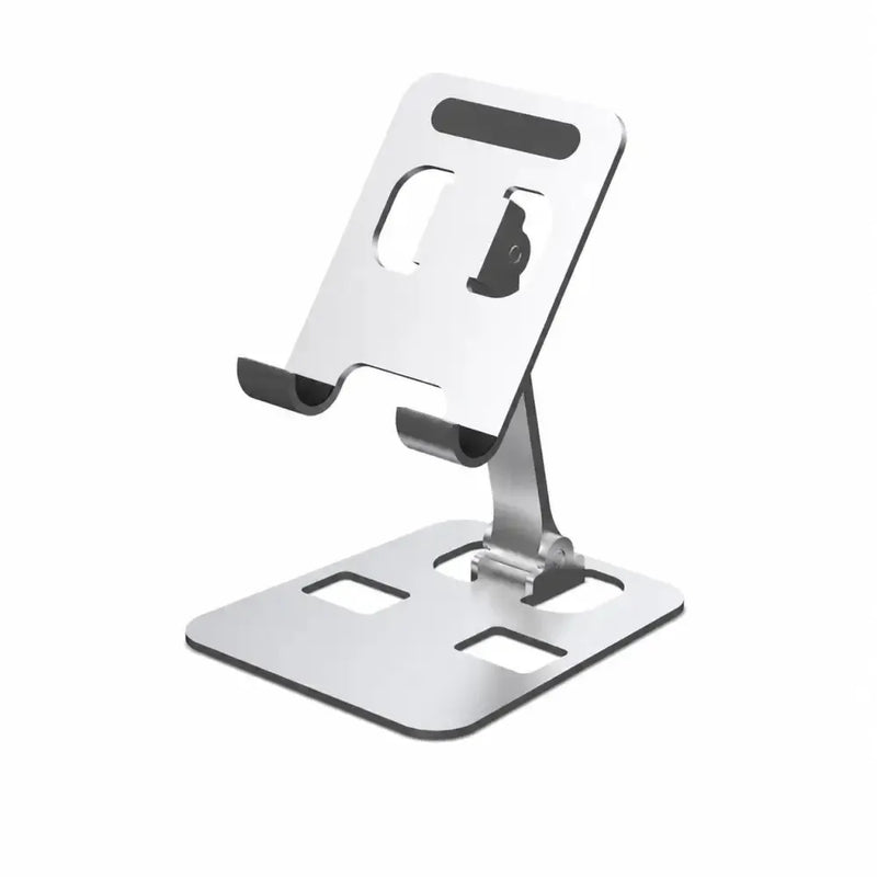 techplus Adjustable Aluminum Tablet & Phone Stand | Foldable Desktop Holder for Smartphones, iPad & Tablets Adjustable Aluminum Tablet & Phone Stand | Foldable Desktop Holder for Smartphones, iPad & Tablets