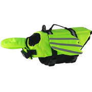 Adjustable Dog Life Jacket with Chin Float & Rescue Handle by Habicare