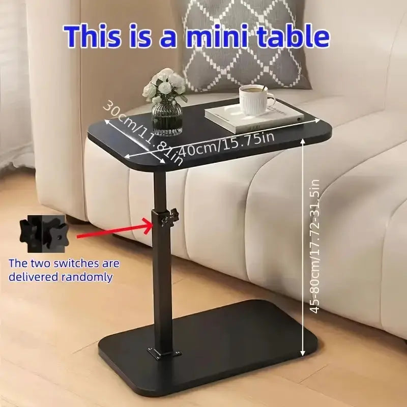 Adjustable Flip-Top Side Table by Habicare