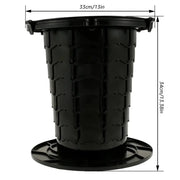 Adjustable Folding Portable Camping Toilet by Habicare