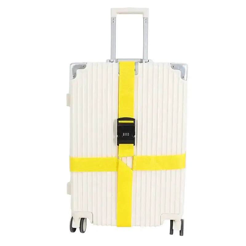 Adjustable Locking Luggage Strap with Buckle (different colours available) by Habicare