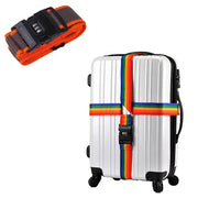 Adjustable Locking Luggage Strap with Buckle (different colours available) by Habicare