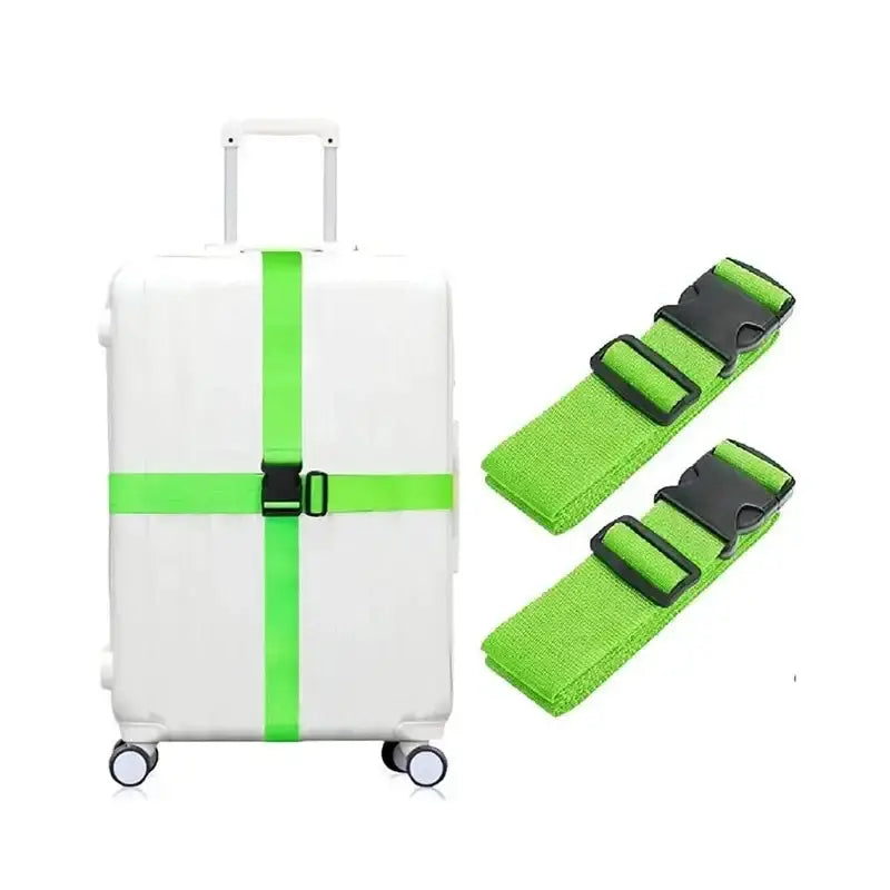Adjustable Luggage Straps (Pack of 2, with 7 colours available) by Habicare