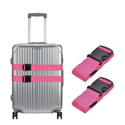 Adjustable Luggage Straps (Pack of 2, with 7 colours available) by Habicare