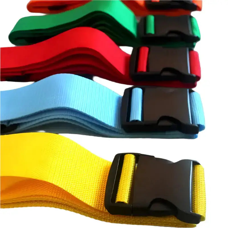 Adjustable Luggage Straps (Pack of 2, with 7 colours available) by Habicare