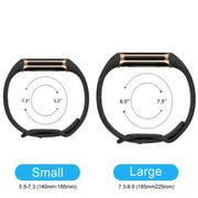Adjustable Strap for the Fitbit Charge 5/6 (2 sizes & 19 colours available) by Habicare