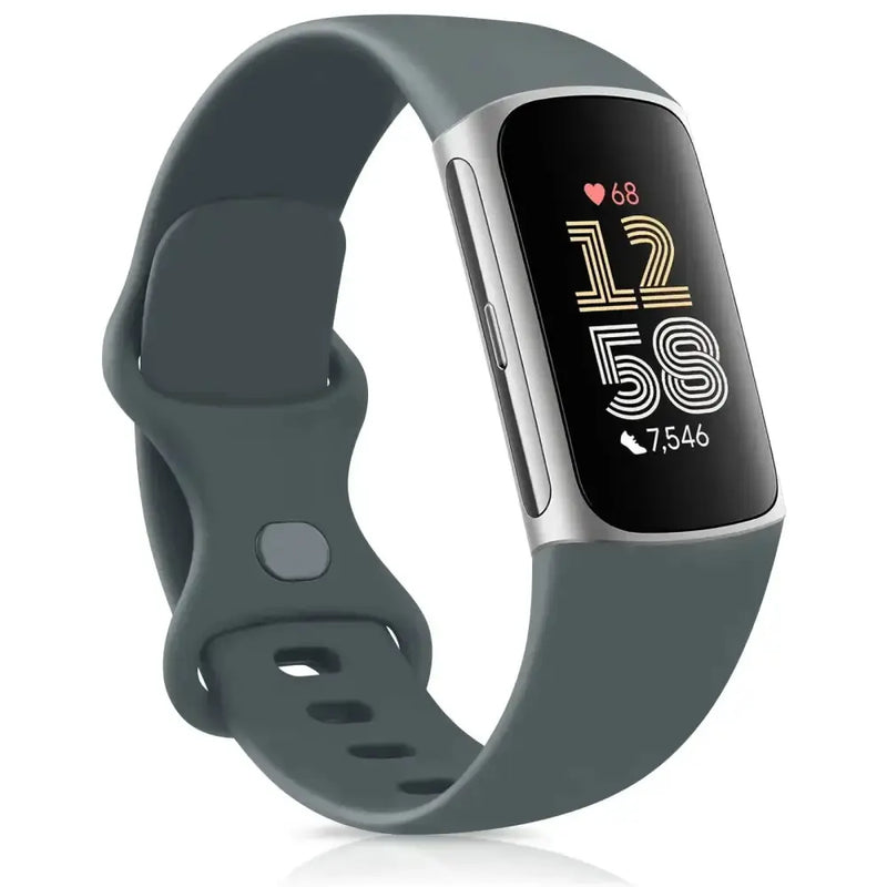 Adjustable Strap for the Fitbit Charge 5/6 (2 sizes & 19 colours available) by Habicare