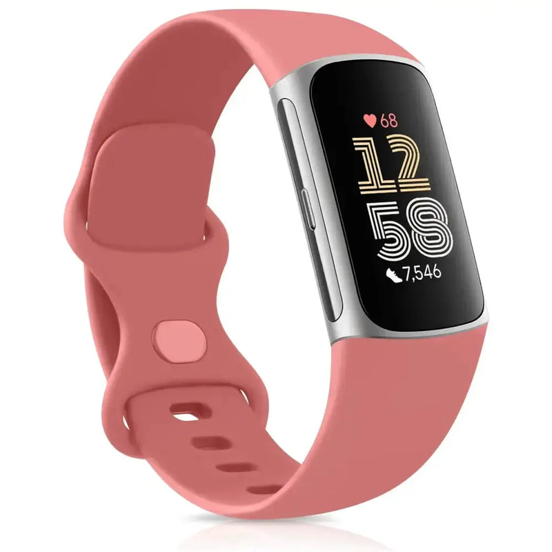 Adjustable Strap for the Fitbit Charge 5/6 (2 sizes & 19 colours available) by Habicare