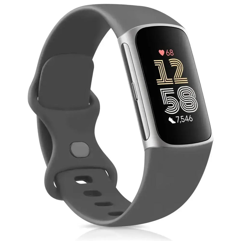 Adjustable Strap for the Fitbit Charge 5/6 (2 sizes & 19 colours available) by Habicare