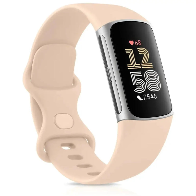 Adjustable Strap for the Fitbit Charge 5/6 (2 sizes & 19 colours available) by Habicare