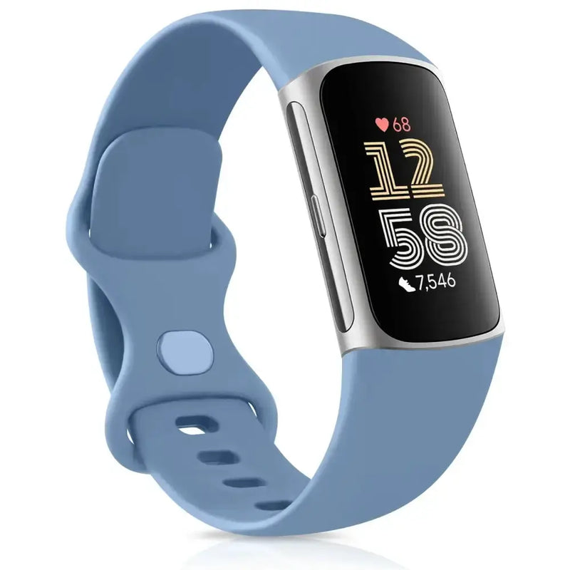 Adjustable Strap for the Fitbit Charge 5/6 (2 sizes & 19 colours available) by Habicare