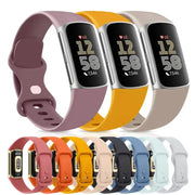Adjustable Strap for the Fitbit Charge 5/6 (2 sizes & 19 colours available) by Habicare