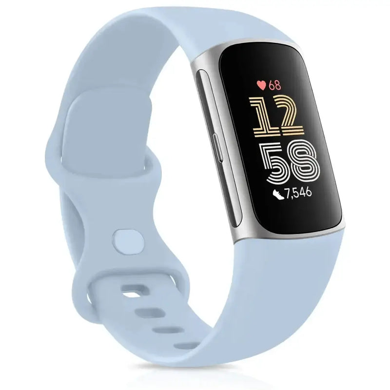 Adjustable Strap for the Fitbit Charge 5/6 (2 sizes & 19 colours available) by Habicare