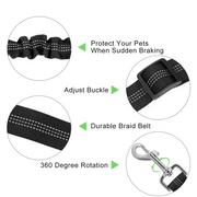 Adjustable Vehicle Harness for Dogs (available in different colors) by Habicare