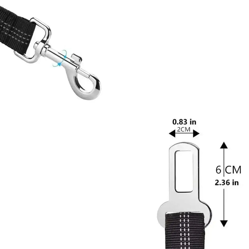 Adjustable Vehicle Harness for Dogs (available in different colors) by Habicare