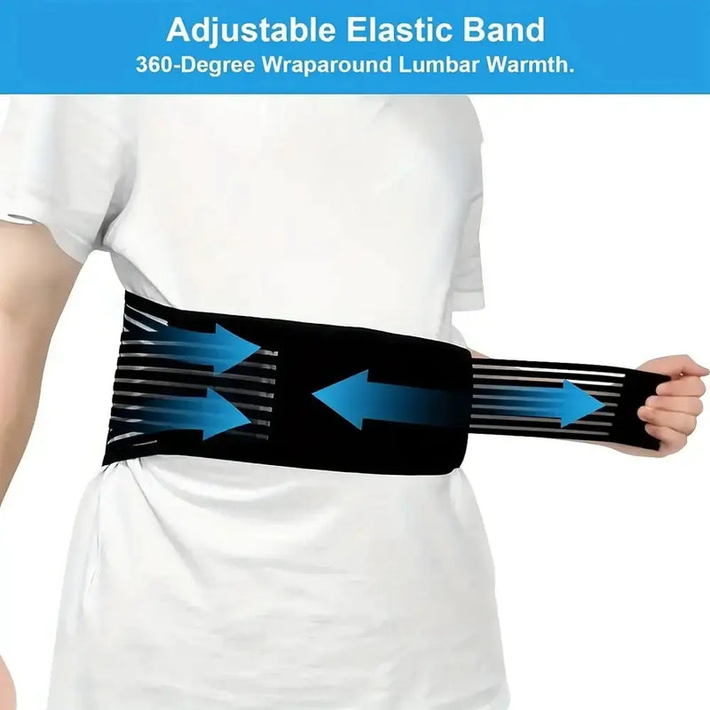 Adjustable Heated Waist Belt Brace (different sizes available) by Habicare