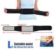 Adjustable Heated Waist Belt Brace (different sizes available) by Habicare