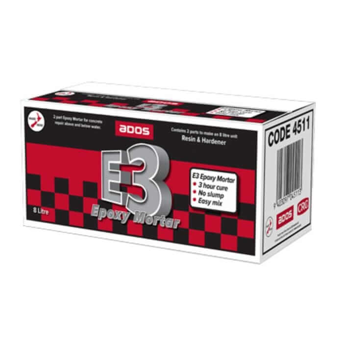 CRC ADOS Adhesive ADOS E3 Epoxy Mortar Pack 8L