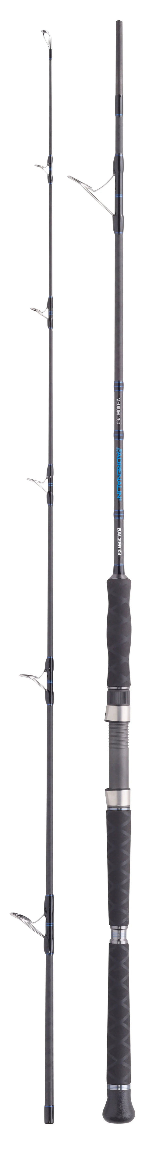 Balzer Fishing Rods Adrenalin Medium S 250 Soft Bait & Jig Rod - 2.40m (7.87ft) | 90-250G Cast Adrenalin Medium S 250 Soft Bait & Jig Rod - 2.40m (7.87ft) | 90-250G Cast