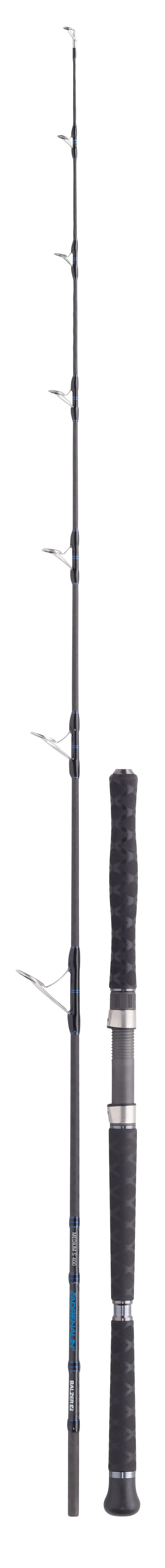 Balzer Fishing Rods Adrenalin Medium Spin 400 Soft Bait & Straylining - 2.15m (7.05ft) | 120-400g Cast Adrenalin Medium Spin 400 Soft Bait & Straylining - 2.15m (7.05ft) | 120-400g Cast
